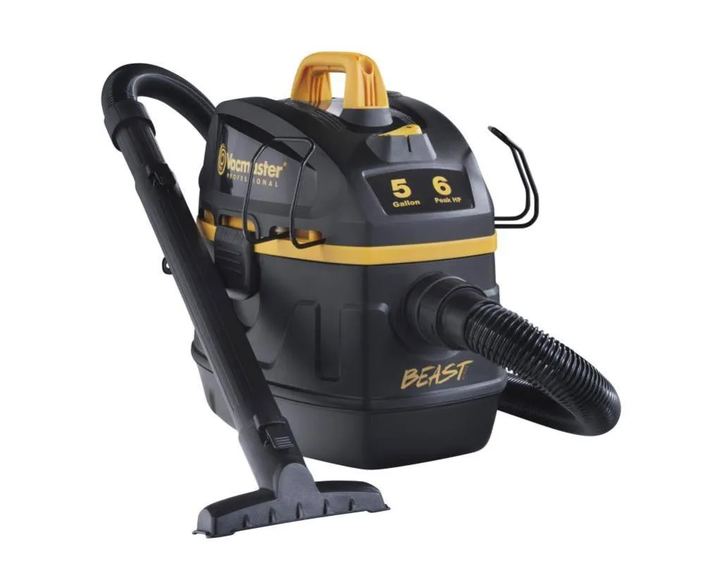 Vacmaster Professional Beast Series 5-Gallon* 5.5 Peak HP† Wet/Dry Vacuum