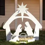 Christmas Nativity Scene Yard Decoration