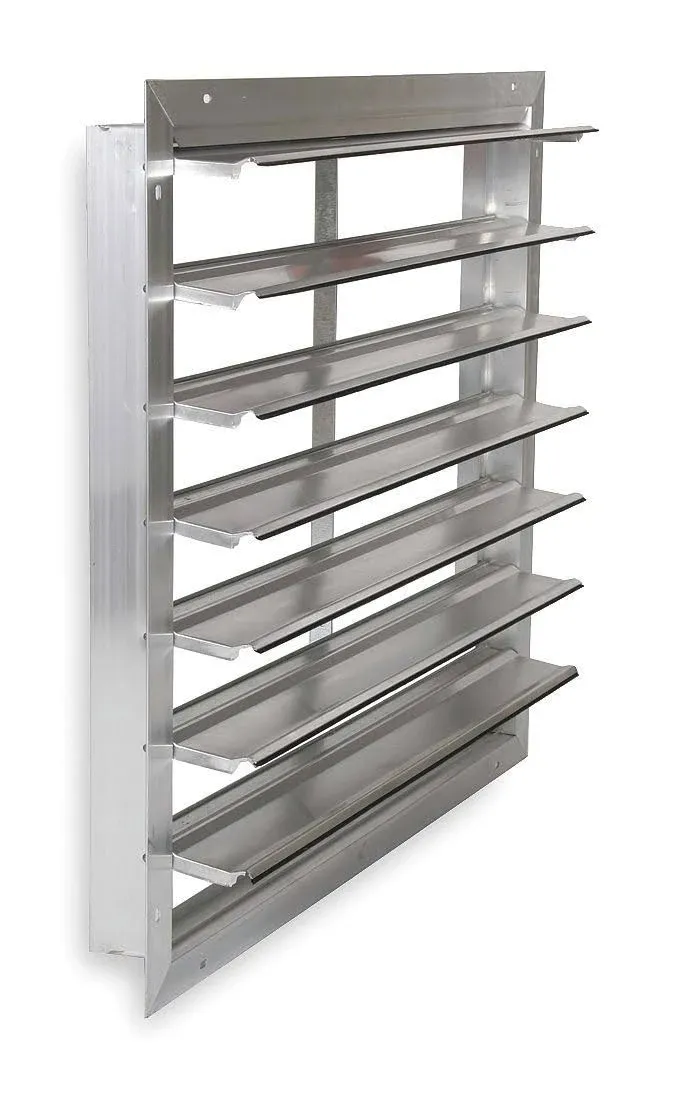 Dayton 24" Backdraft Damper/Wall Shutter