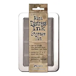 Ranger Tim Holtz Distress Mini Ink Pad Storage Tin