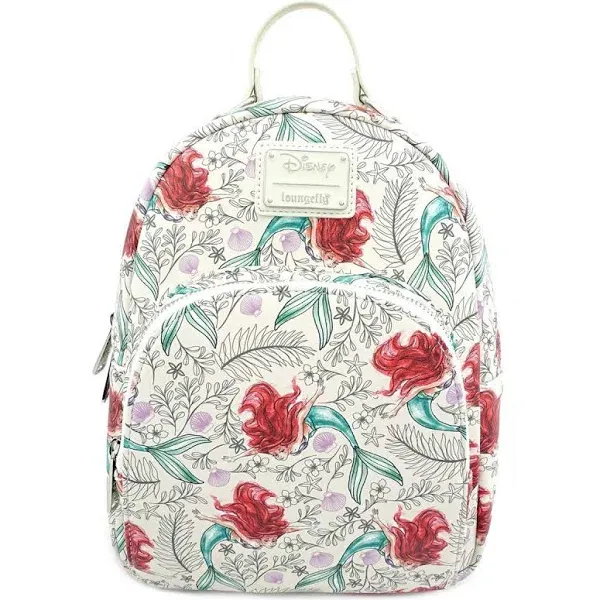 Loungefly x The Little Mermaid Ariel Allover-Print Mini Backpack