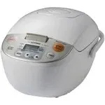 Zojirushi NL-AAC10 Micom Rice Cooker (Uncooked) and Warmer, 5.5 Cups/1.0-Liter