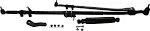 Dodge Steering Linkage Assembly - Moog DS800980A