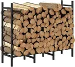 5.3ft Outdoor Indoor Firewood Rack Holder