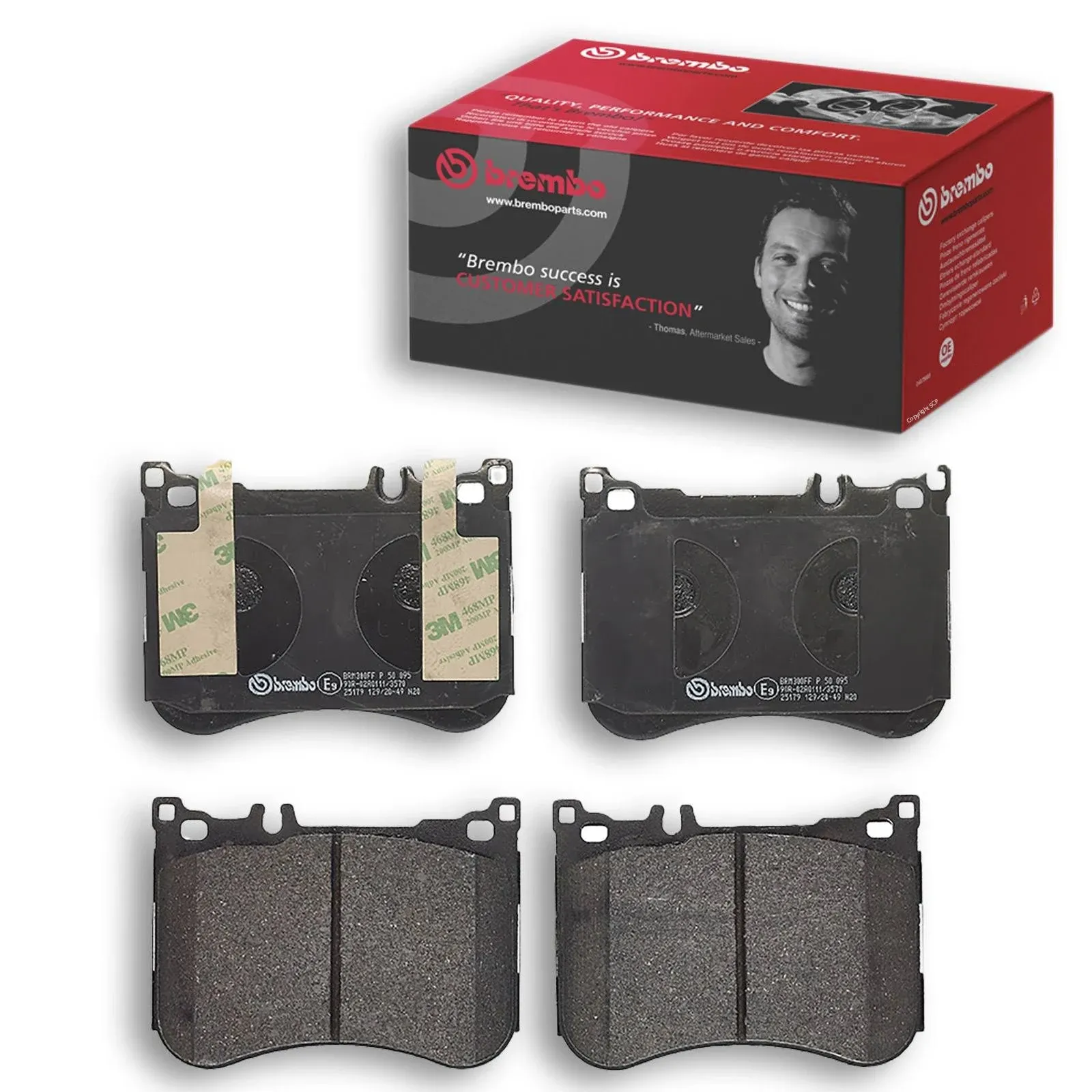 Brembo Disc Brake Pad Set P50095