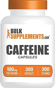 BulkSupplements Caffeine Capsules Caffeine Pills