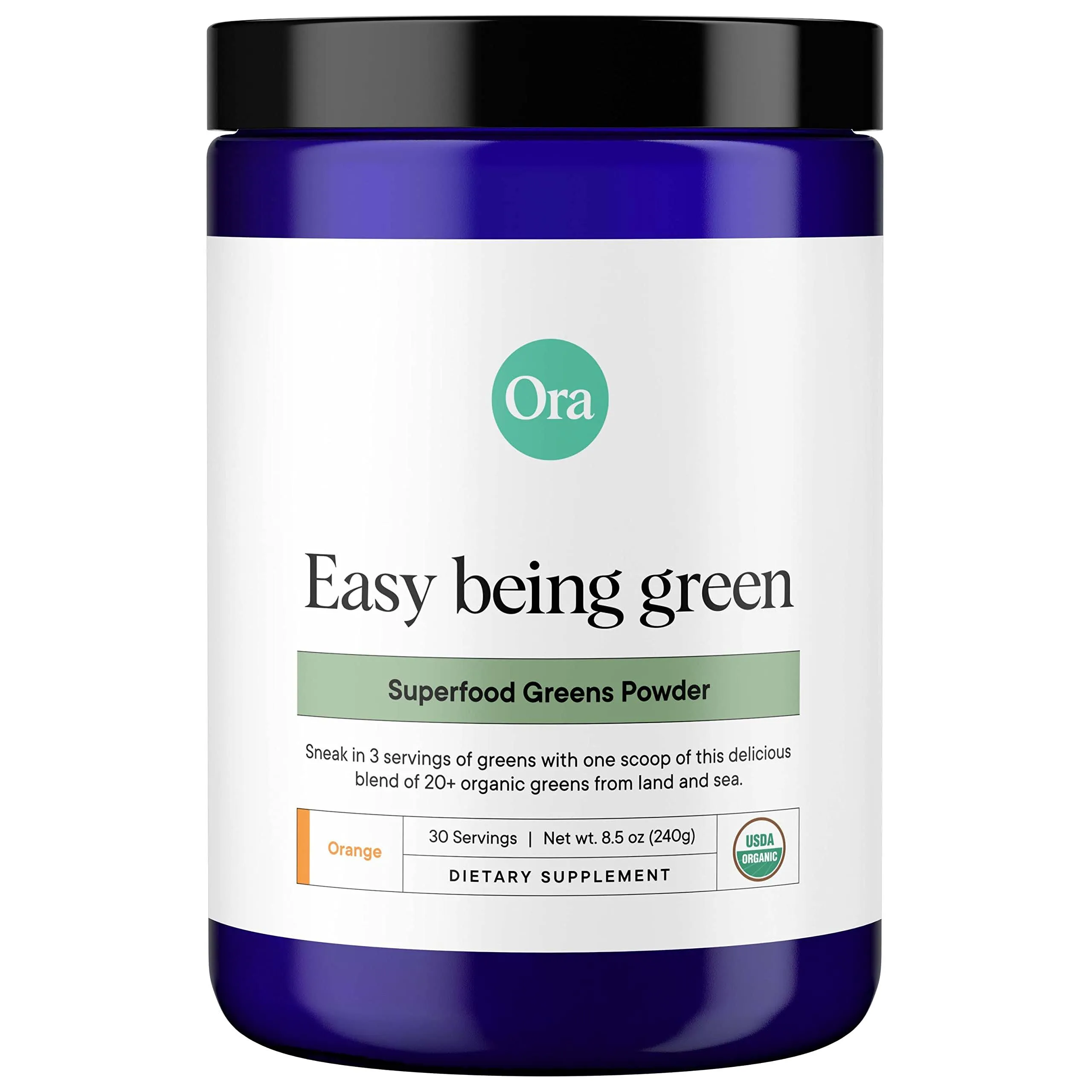 Ora Organic Easy Being Green: Daily Active Superfood Greens