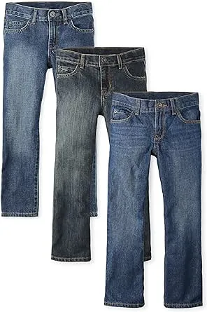 The Children's Place Boys Multipack Basic Bootcut Jeans