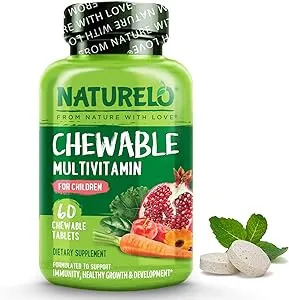 NATURELO Chewable Multivitamin for Children