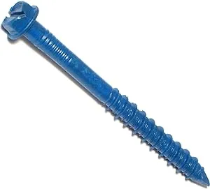 014973210663 Hex Head Tapcon Screws, 1/4 x 2-3/4-Inch, 15-Piece