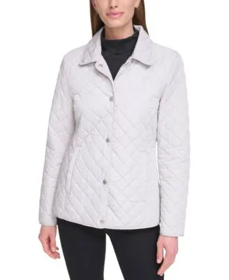 Calvin Klein
Womens Collared Quilted Coat