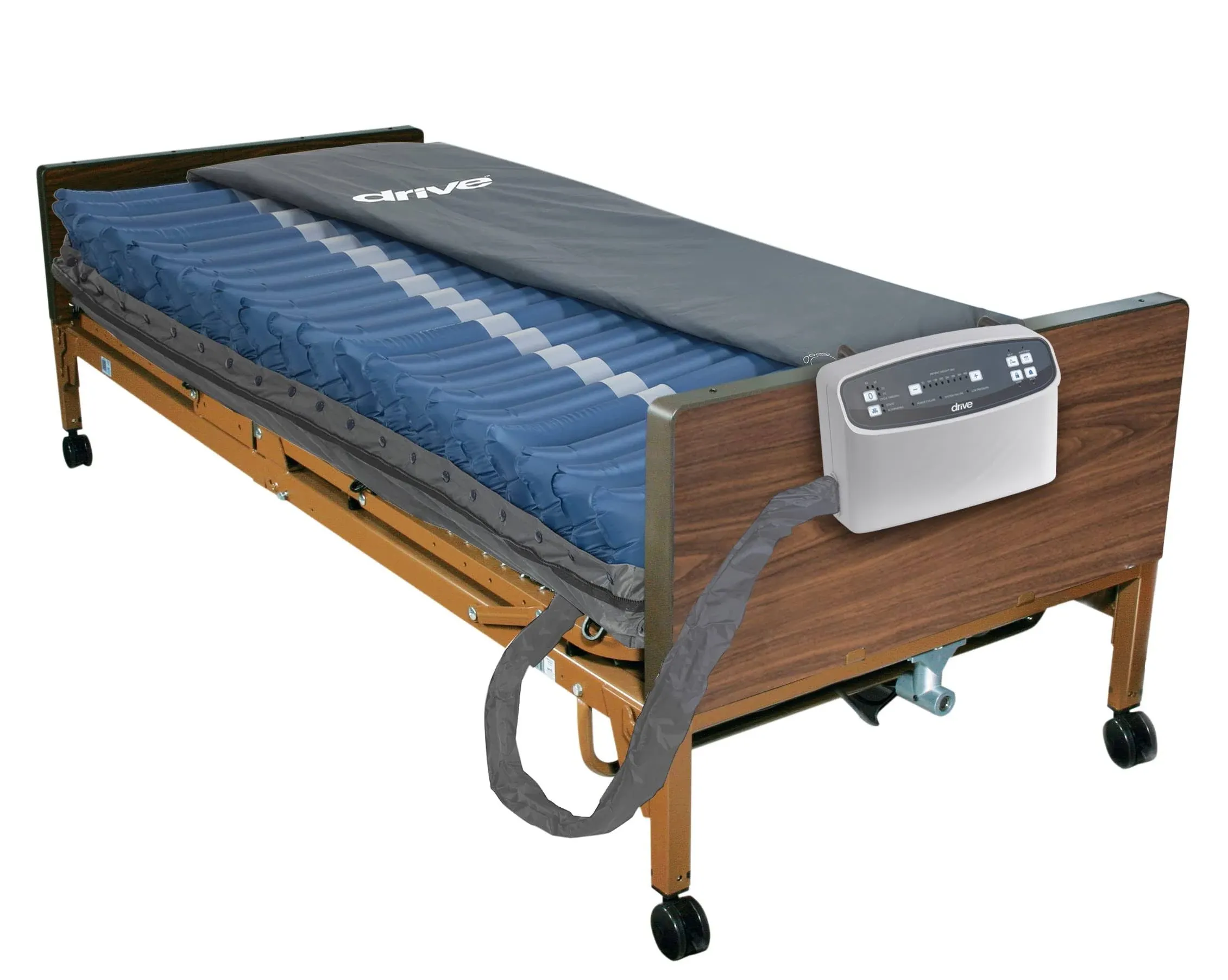 Drive Medical Med Aire Plus Low Air Loss Mattress Replacement System 84" X36"