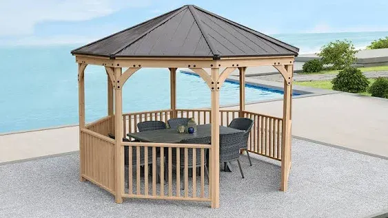 Yardistry 12’ Meridian Octagon Gazebo