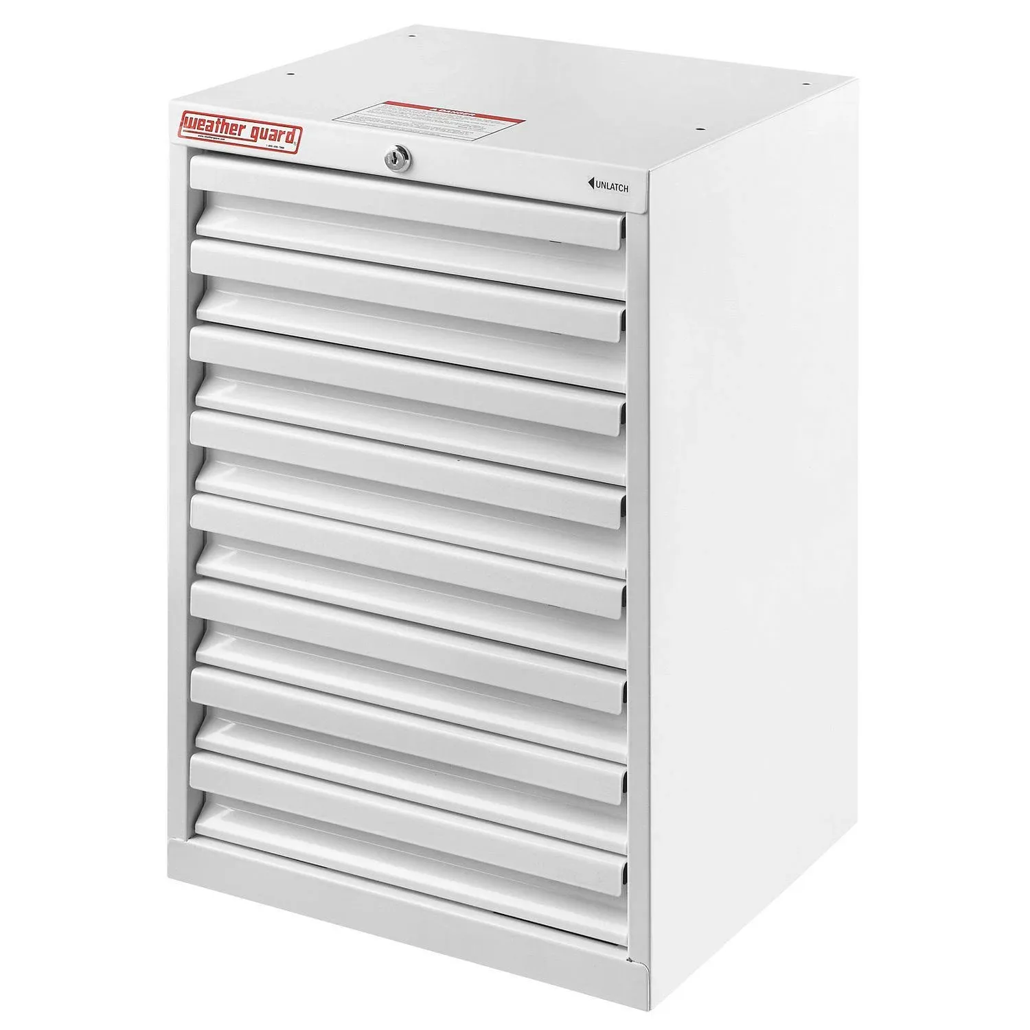 Weather Guard 9928 3-02 8-Drawer Cabinet