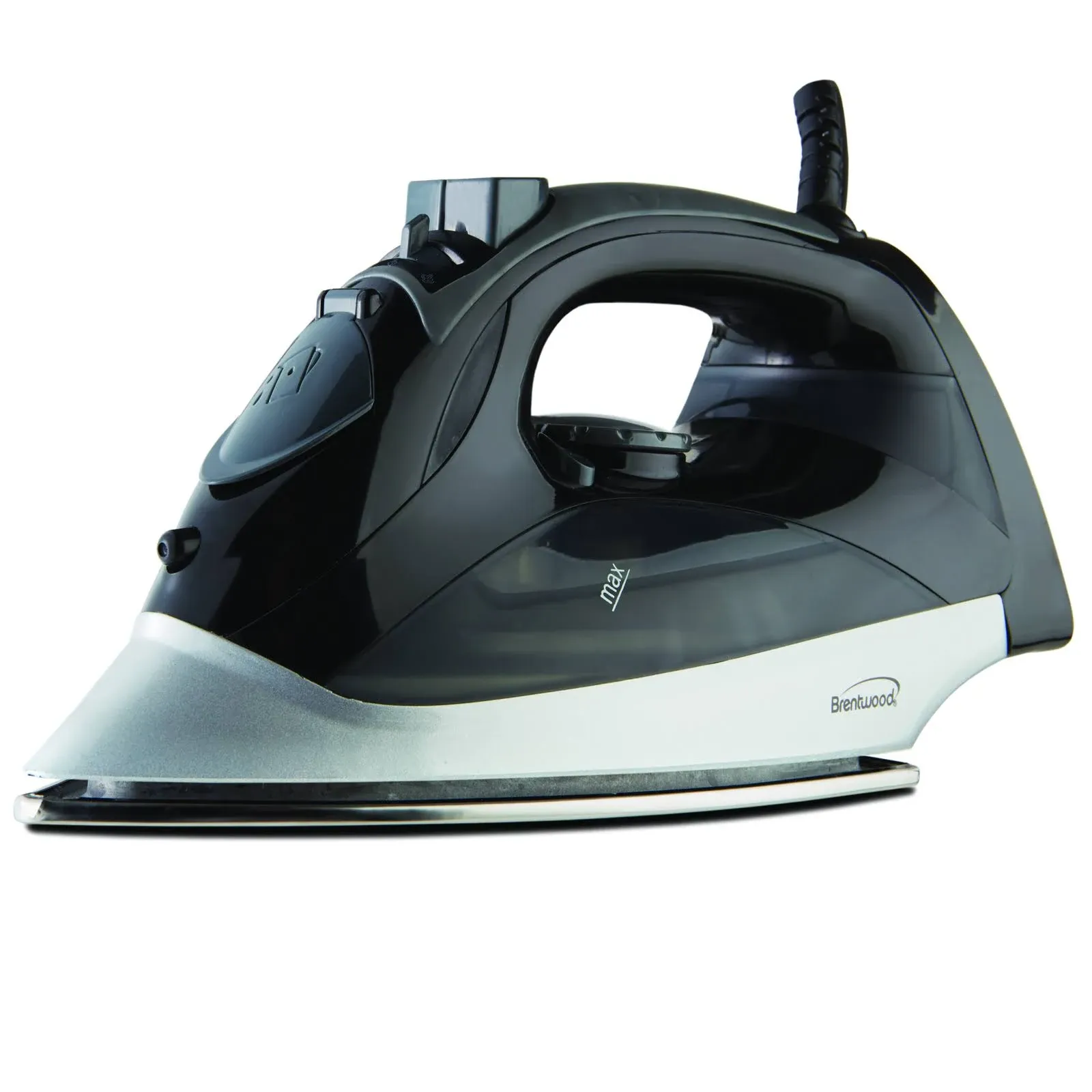 Brentwood 1200W Steam Iron with Auto Shut Off in Black