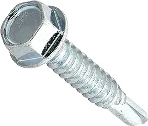 LB 1.5x14 ZN SD Screw,No 47225,  Hillman Fasteners