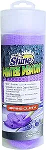 HI-TECH Magna Shine Water Demon | Microfiber Drying Towel | Car Wash Detailing Towel | Cars, Trucks, Boats and Motorcycles – Ultra Absorbent