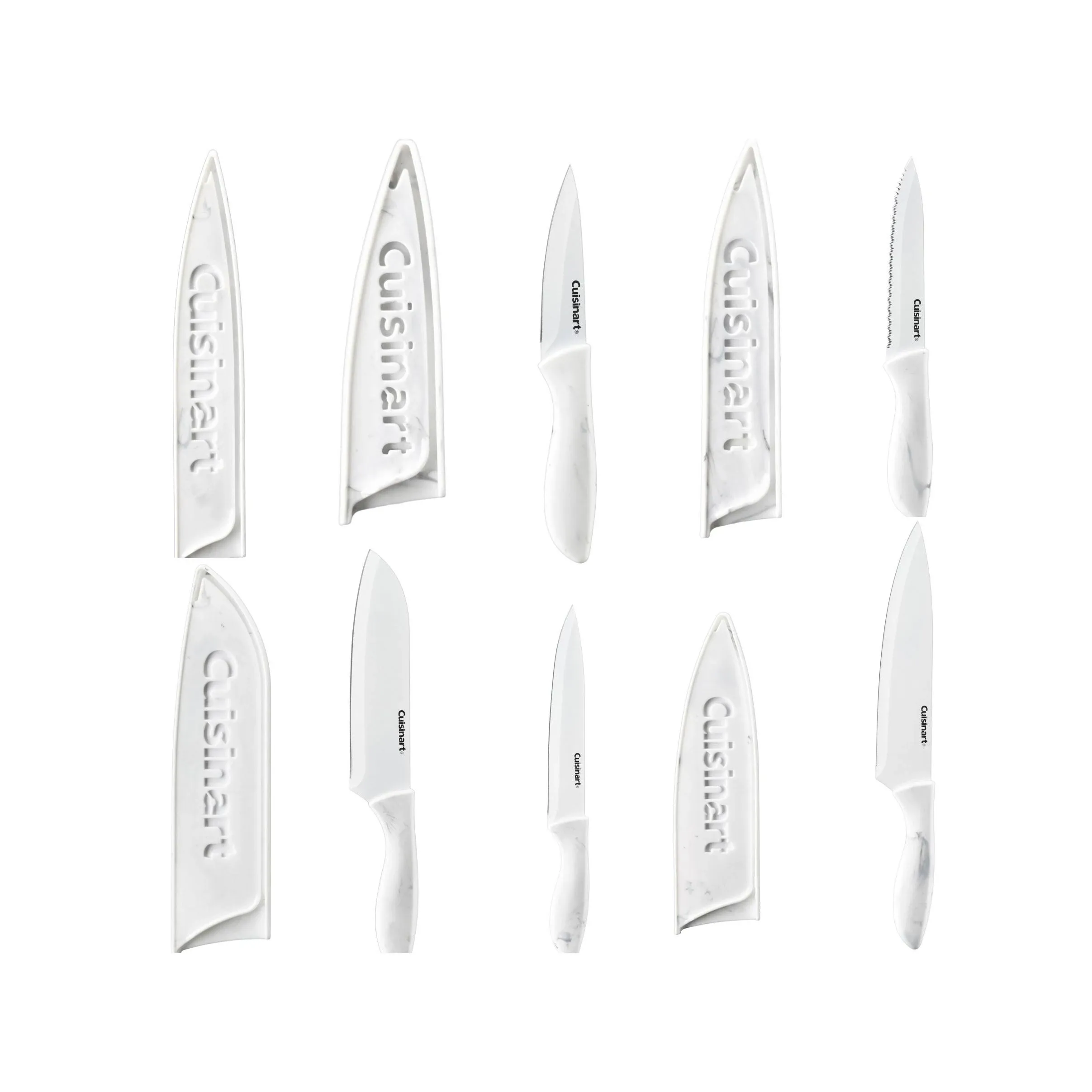 Cuisinart 10 Piece Ceramic Coated Knife Set