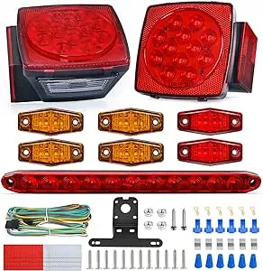 Nilight LED Trailer Light Kit