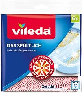 Vileda Dishcloth, 6 Pack