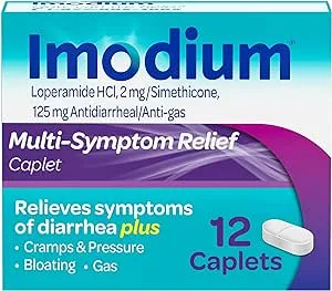 Imodium Multi-Symptom Relief Caplets - 12 count