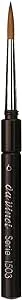 da Vinci Travel Series 1503 Maestro Watercolor Brush, Round Kolinsky Red Sable with Pocket Case Handle, Size 6