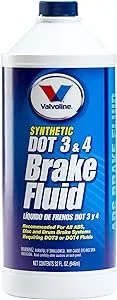 Valvoline Dot 3 & 4 Brake Fluid