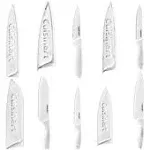 Cuisinart C55-10PWM 10 Piece Ceramic Coated Knife Set - Faux Marble