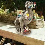 M.A.K Dinosaur Eating Gnomes Garden Decor