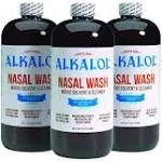 Alkalol
           Nasal Wash Solution -- 16 fl oz Each / Pack of 3
        
        
        
        
        
          
          SKU #: 857670002069
          
            Shipping Weight:
              3.5 lb