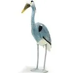 Aquascape 81030 Blue Heron Bird Decoy for Pond, Waterfall, Landscape, and Garden Features,Gray