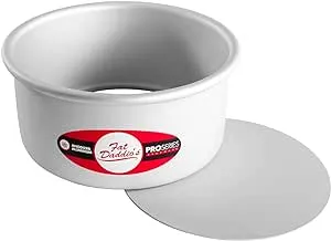 Fat Daddio's Anodized Aluminum Round Cheesecake Pan w/ Removable Bottom, 6 x 3"