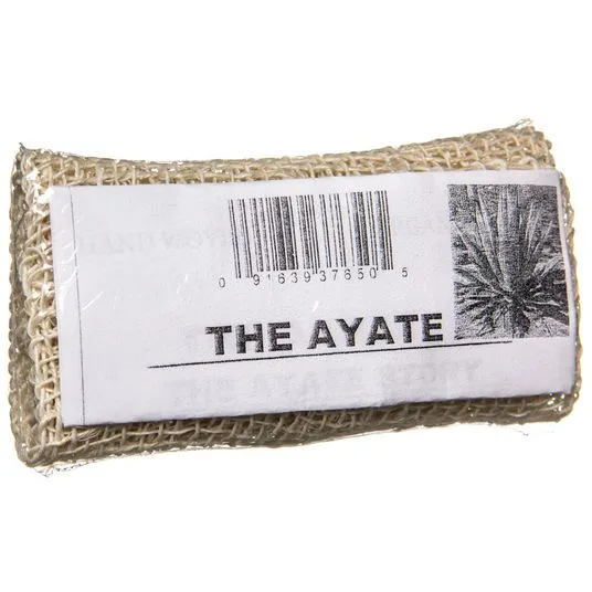 Ayate Wash Cloth - 100% Natural Fibers - Exfoliate and Renew Your Skin