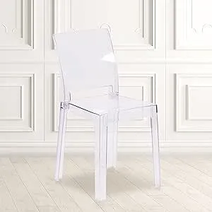 Ghost Chair With Square Back