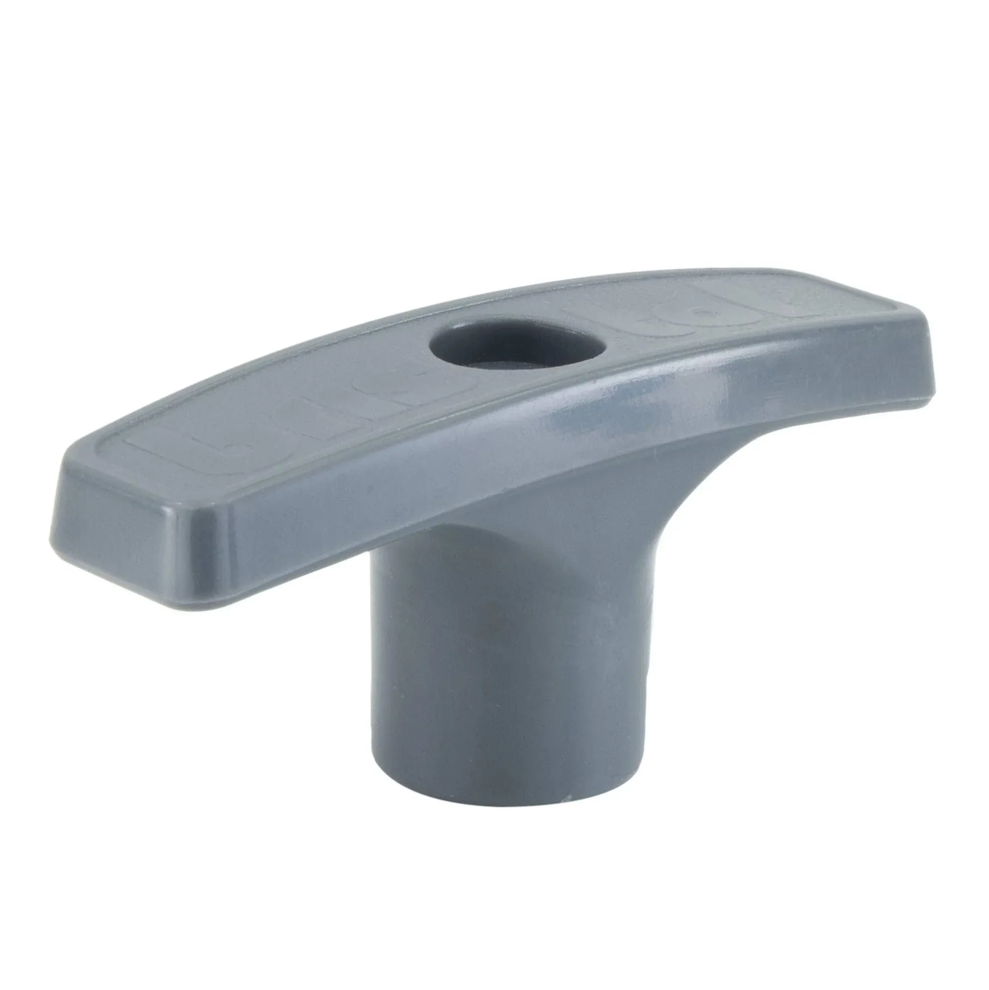 RecPro RV Waste Valve Handle | for Valve Extension Rod | Gray Single Pack