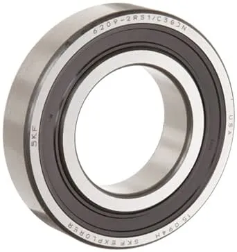 SKF 6207 2RSJEM Light 6200 Series Deep Groove Ball Bearing