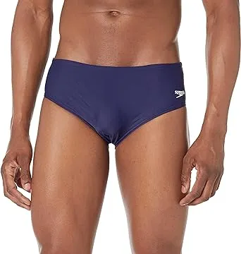 Speedo: Men's Solid Brief Speedo Navy / 36