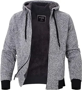 "Men's Sherpa Hooded Sweatshirt"