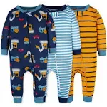 Onesies Brand baby-boys 3-pack Snug Fit One-piece Cotton Pajamas