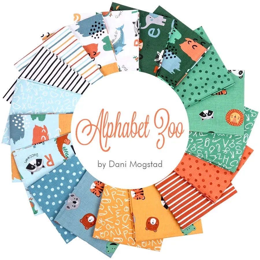 Alphabet Zoo Fat Quarter Bundle