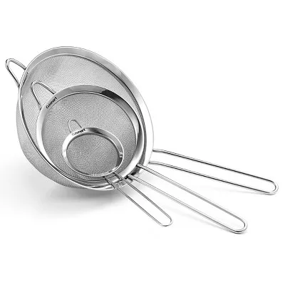 Cuisinart Mesh Strainers, 3 Pack Set, CTG-00-3MS Silver