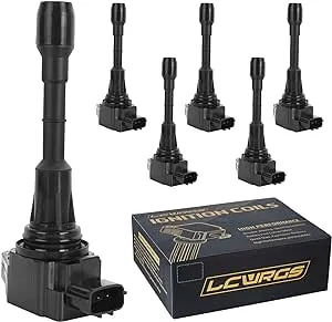 LCWRGS Set of 6 Ignition Coil Fits for 3 5L V6 Nissan Altima Maxima Murano ...