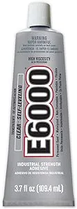 E6000 220011 High Viscosity Adhesive - 3.7 fl. oz.