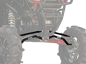 Polaris RZR 1000 High Clearance Boxed Radius Arms - Black | SuperATV