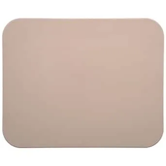 American Metalcraft 15" x 14" Rectangular Economy Pizza Stone,Cream