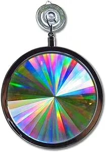 Suncatcher -Clear Axicon Rainbow Window Sun Catcher mobile colors reflect light