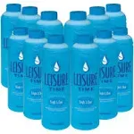 Leisure Time Bright & Clear for Spas and Hot Tubs, 1 Quart, 12-Pack