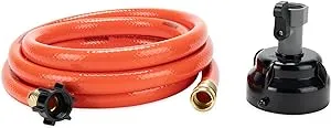 RhinoFLEX 10', Clean Out Hose System, with Rinse Cap