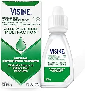 Visine Allergy Relief Multi-Action Antihistamine Eye Drops - 0.5 fl oz