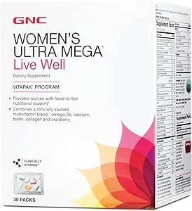 Gnc Women's Ultra Mega Live Well